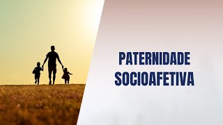 Paternidade socioafetiva [upl. by Arykahs262]