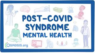 PostCOVID syndrome Mental health [upl. by Pinkham]