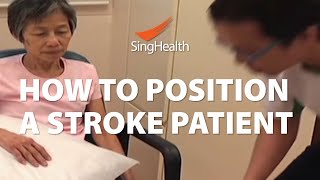 How To Position A Stroke Patient [upl. by Eulalia880]