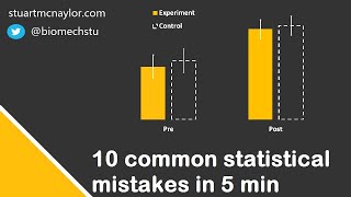 Ten Statistical Mistakes in 5 Min [upl. by Marya]