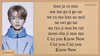 NCT U  Know Now Easy Lyrics [upl. by Bohner]