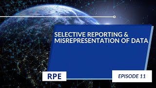 Selective Reporting amp Misrepresentation of Data  Episode 11  Research Ethics [upl. by Kylstra86]