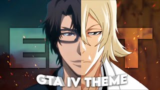 Aizen x Urahara  GTA IV Theme Edit [upl. by Michaeline93]